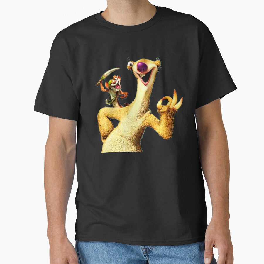 Sid The Sloth Character From Movies Classic T Shirt
