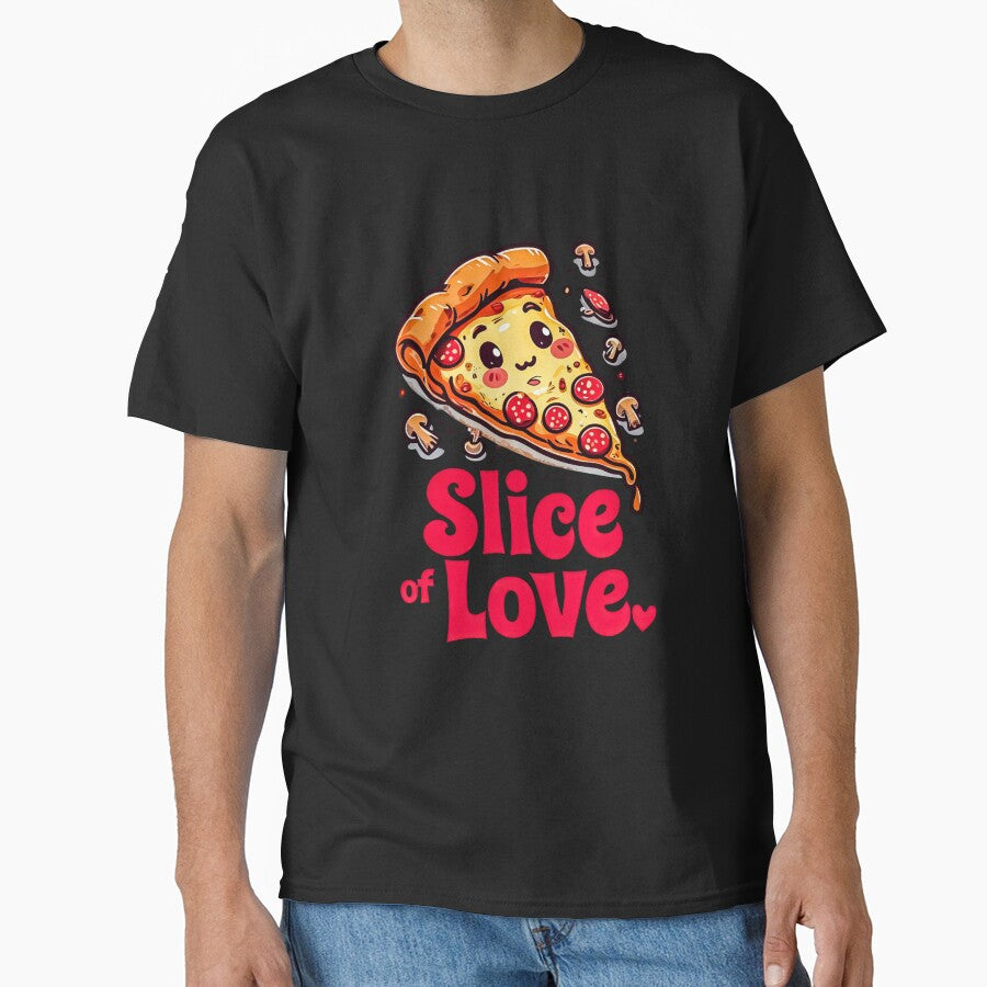 Pizza: Slice of Love Classic T-Shirt