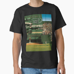Baseball Art - Colorized ‘The Catch’ by Willie Mays Classic T-Shirt