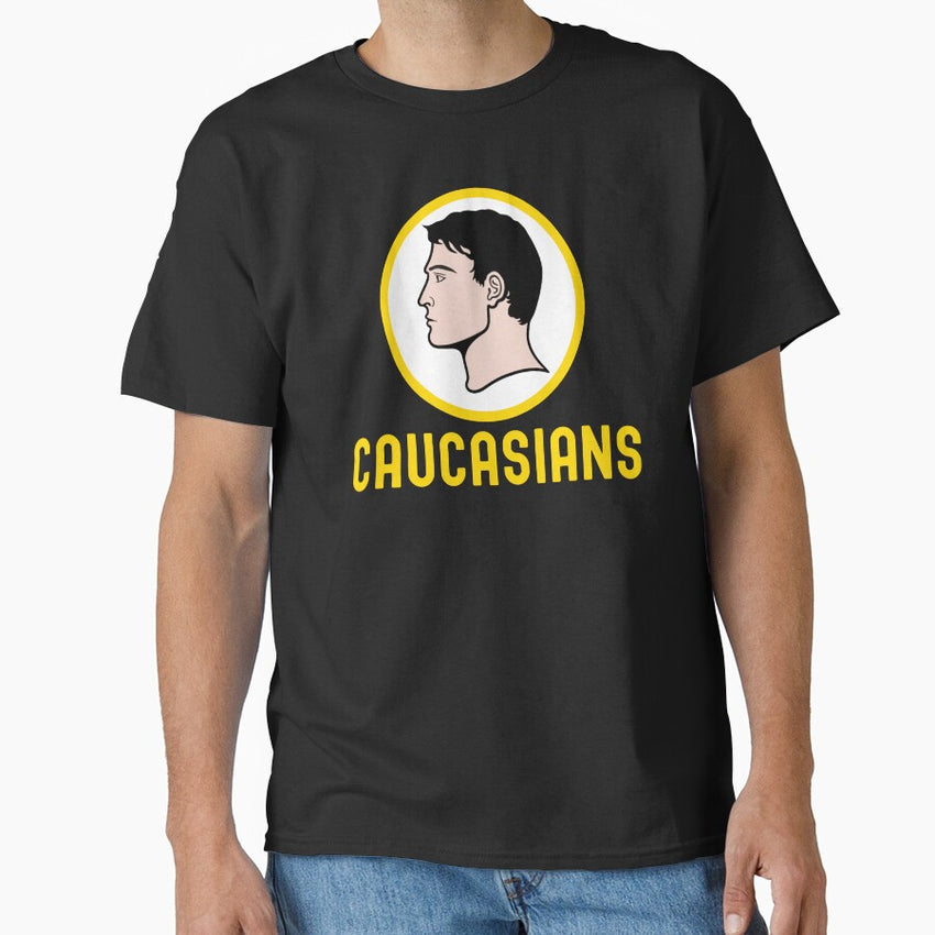 Caucasians Funny Vintage Caucasian Pride Classic T-Shirt