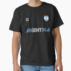 Argentina Soccer Team Argentinian Flag football fan Classic T-Shirt