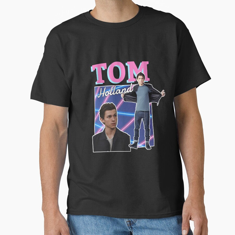 Retro Tom Holland Classic T Shirt