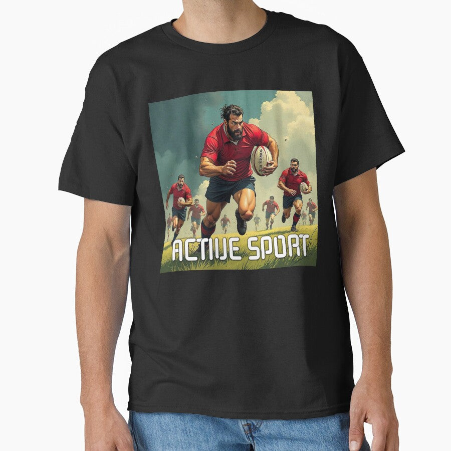 Active Sport Rugby Australia Sports Classic T-Shirt