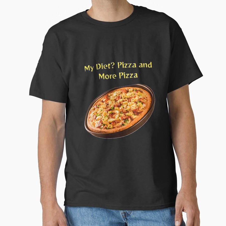 My diet PIZZA T shirts Classic T-Shirt