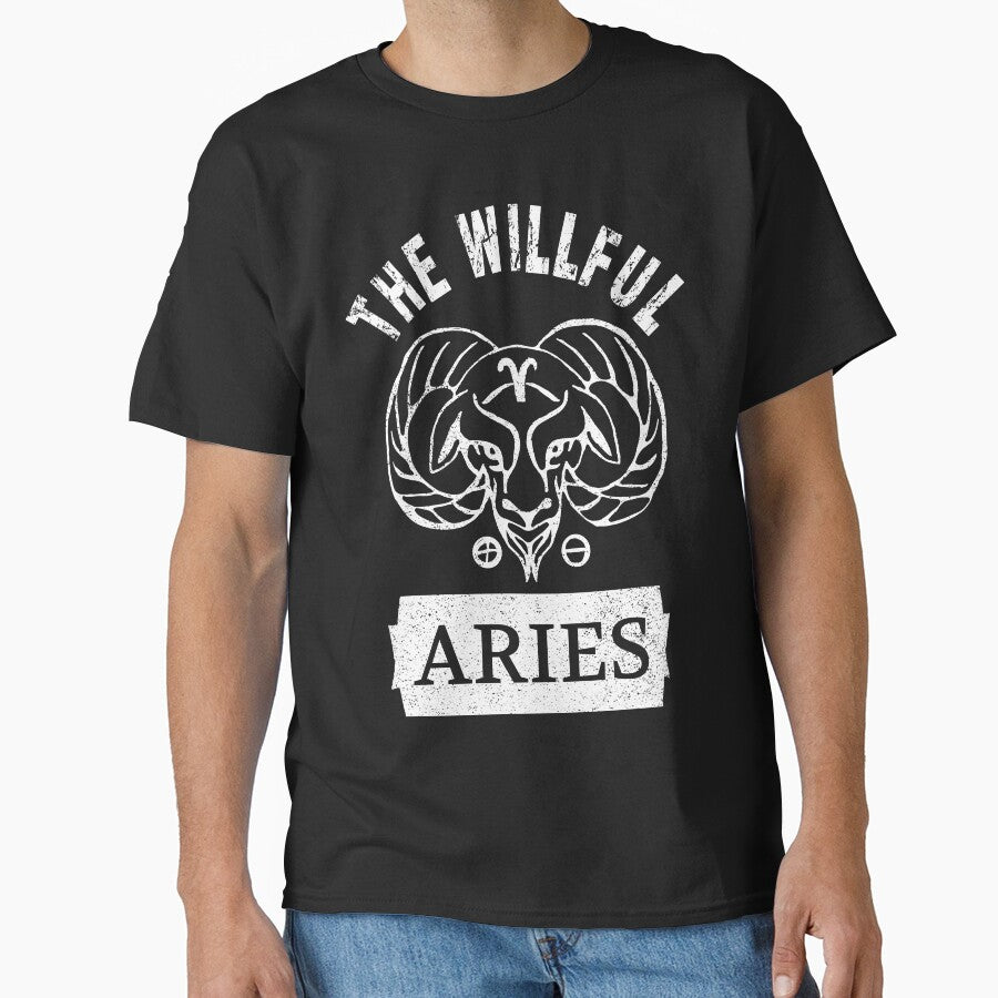 Aries Zodiac Sign, Astrology, Astrological Sign Classic T-Shirt