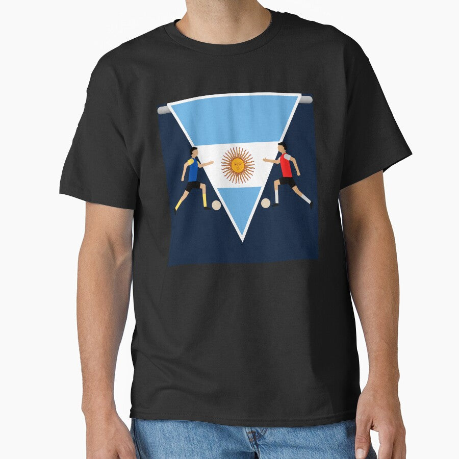 Argentine classic soccer. Classic T-Shirt