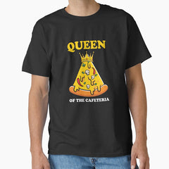 Cute Queen Of Pizza - Graphic For Pizza Fans, Kids and Adults Classic T-Shirt