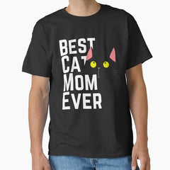 Worlds best black cat mom ever Classic T-Shirt