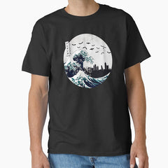 Atlanta Kanagawa Wave Dark Classic T-Shirt