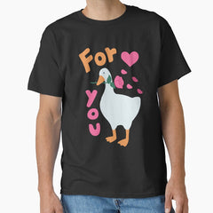 Goose Wants To Give You A Rose Classic T Shirt
