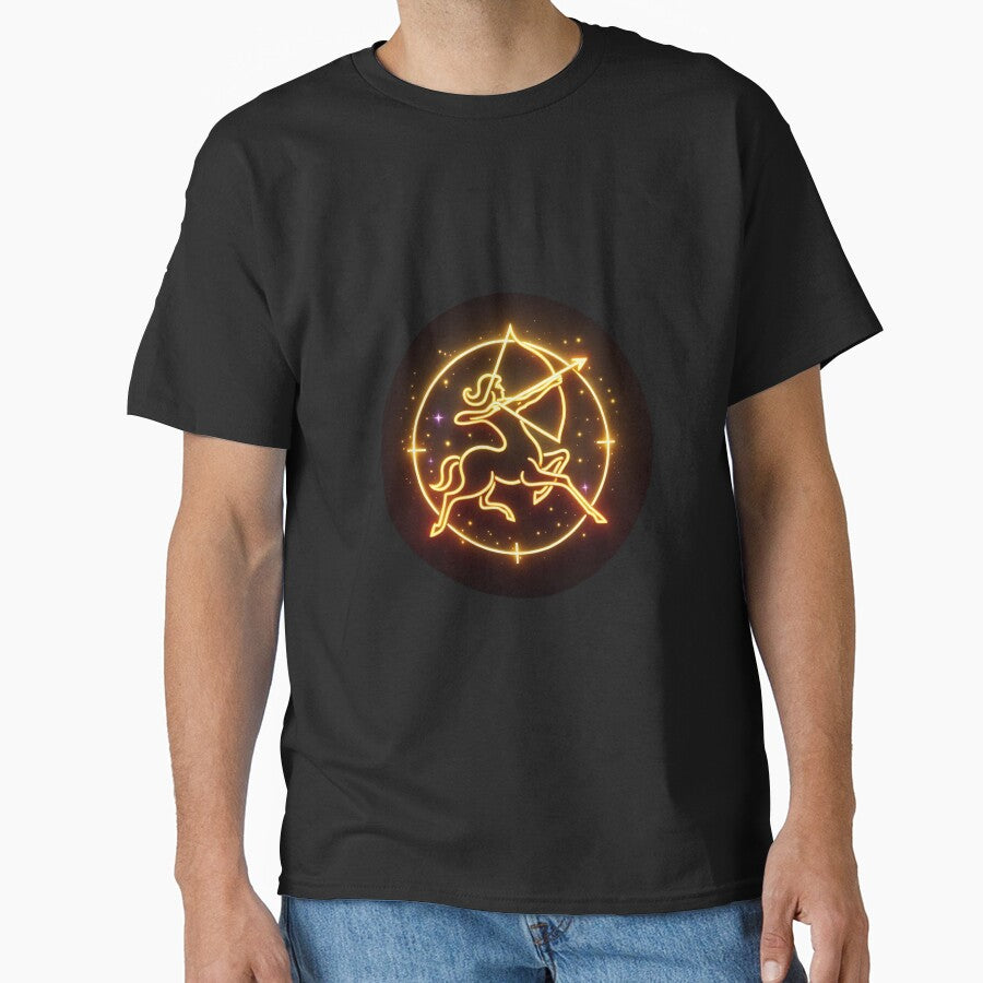 Sagittarius Zodiac Sign - Symbol Classic T-Shirt