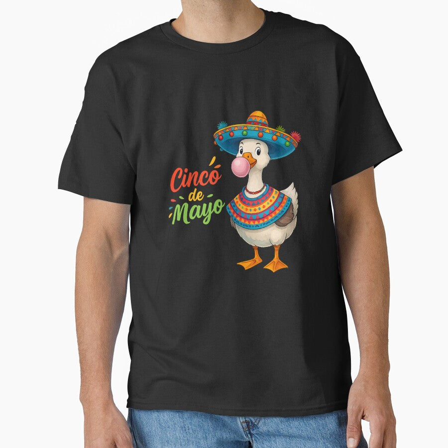 Cinco De Mayo Duck Mexican Party Classic T Shirt
