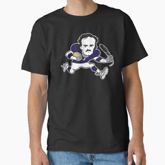 Baltimore Ravens Edgar Allan Poe NFL Classic T-Shirt