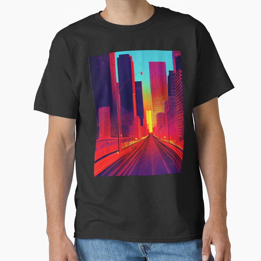 Atlanta 2D Neon Classic T Shirt