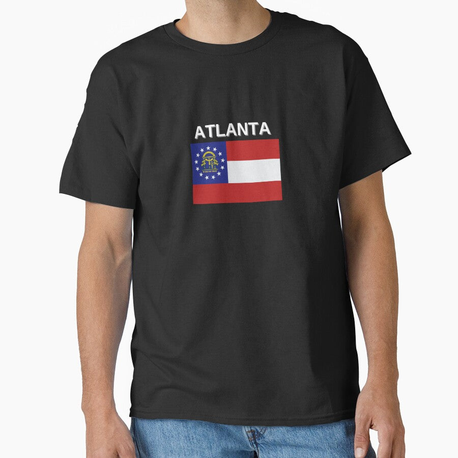 Atlanta, Georgia State Capital. USA. Classic T-Shirt