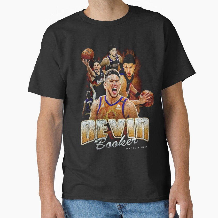 Brooker Phoenix Basketball The Goat Classic T-Shirt