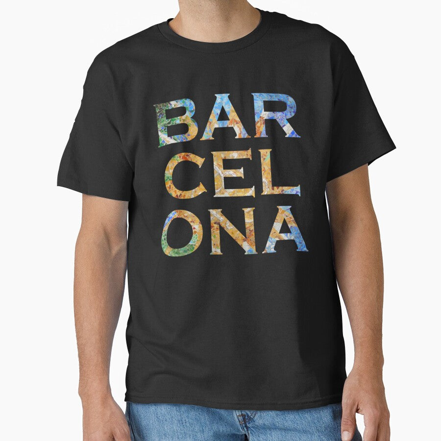 Barcelona Gaudi 2 Classic T Shirt