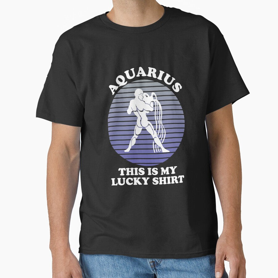 Aquarius, eleventh astrological sign in the Zodiac Classic T-Shirt