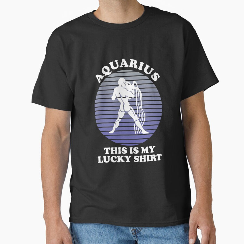 Aquarius, eleventh astrological sign in the Zodiac Classic T-Shirt