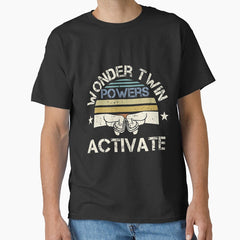 Wonder Twin Power Activated design, Sibling design Classic T-Shirt