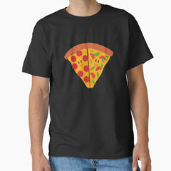 Pizza Sketch Cute Toons Slice Classic T-Shirt