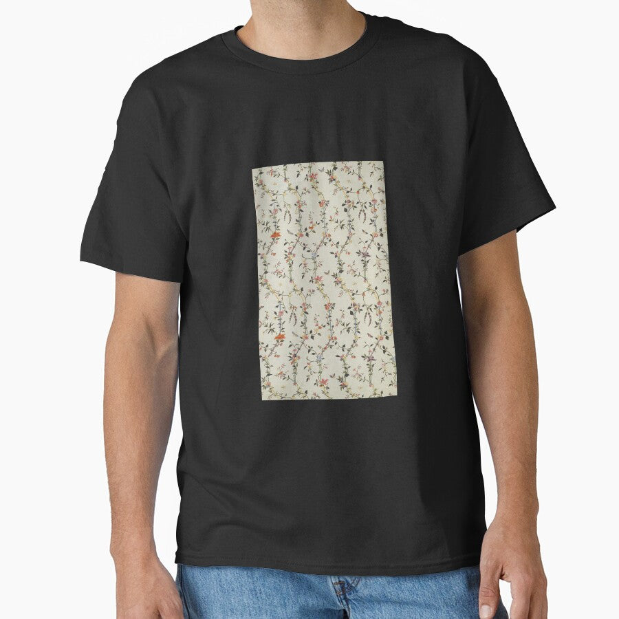 Delicate Floral Pattern Classic T-Shirt