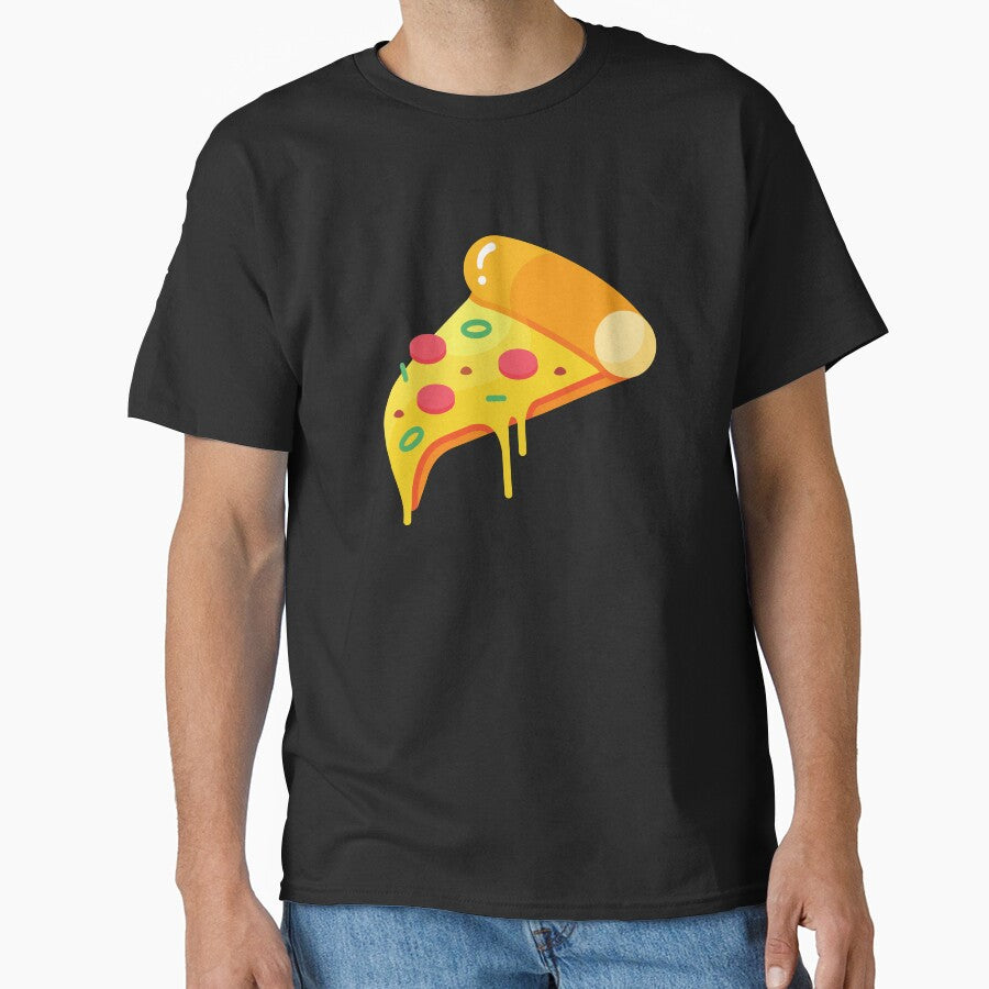 Melted Super Cheesy Pizza Classic T-Shirt