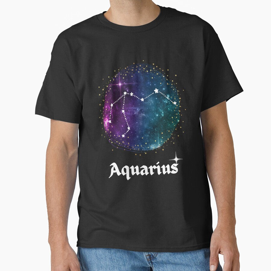 Aquarius Zodiac Sign | Constellation Classic T-Shirt
