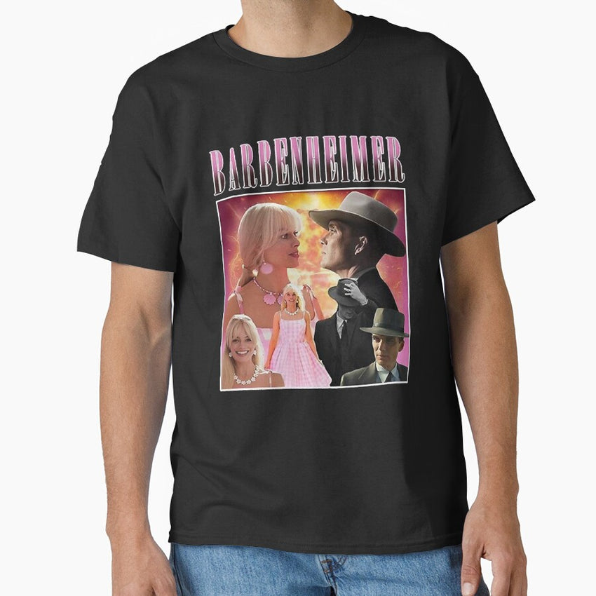 Barbenheimer 2023 Gift For Fans Gift Halloween Day Gift For Men And Women Thanksgiving Christmas Day Classic T Shirt