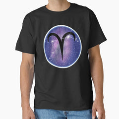 Aries Zodiac Constellation Sign Classic T-Shirt