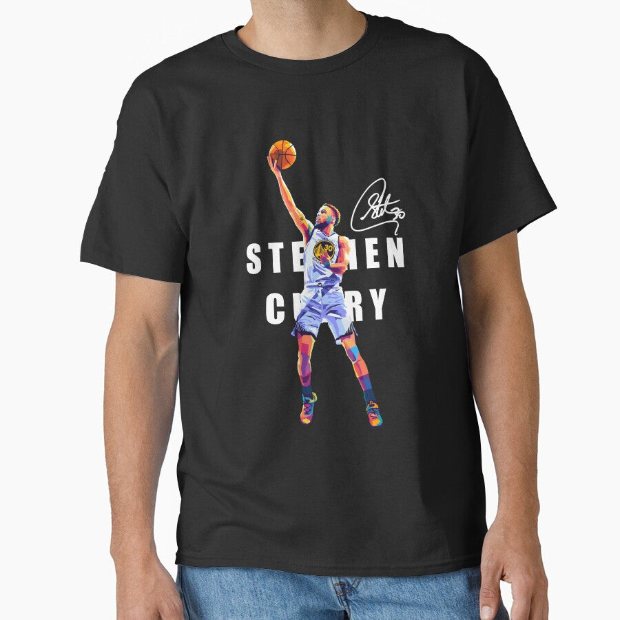 Stephen Curry Wpap Pop Art Classic T-Shirt