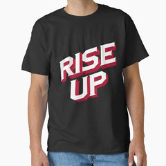 Atlanta Falcons Rise Up Design Classic T-Shirt