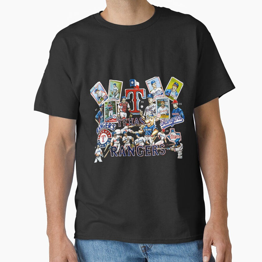 Art - Texas Rangers Classic T-Shirt