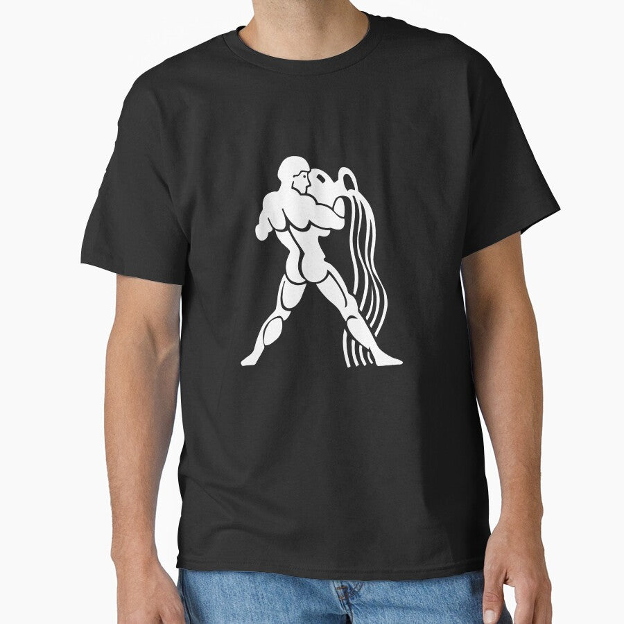 Aquarius zodiac P Classic T-Shirt