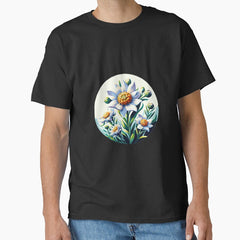 Edelweiss Art Botanical Beauty Floral Arrangements Classic T-Shirt