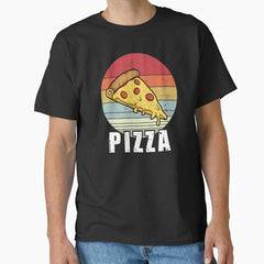 Retro Pepperoni Pizza Lovers Gift Classic T-Shirt