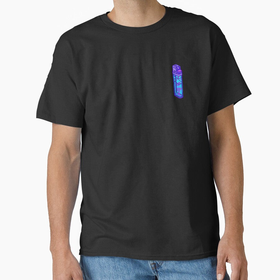 Lava Lamp Lighter Neon Classic T Shirt