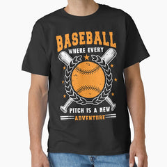 All-American Baseball Vibes: Shirts for Every Fan and Player Classic T-Shirt