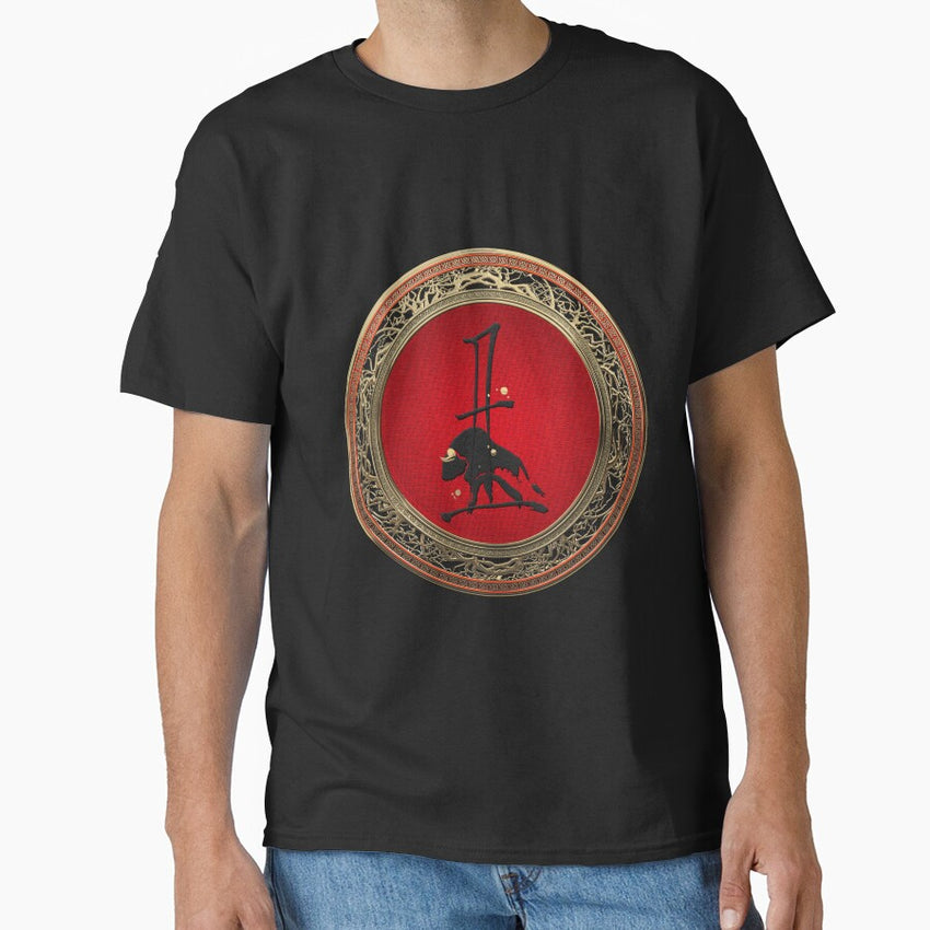 Chinese Zodiac - Year of the Ox on Black Velvet Classic T-Shirt
