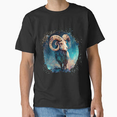Aries zodiac symbol. Aries zodiac design. Classic T-Shirt