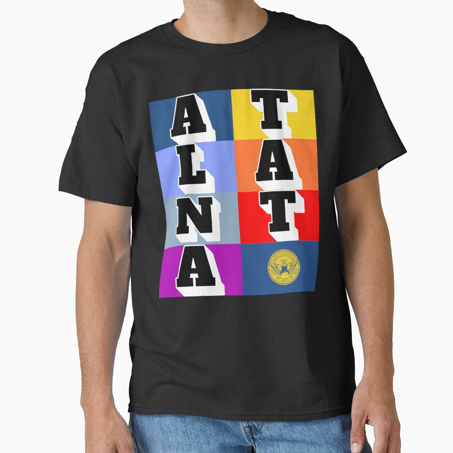 Atlanta - Typography Pattern Classic T-Shirt