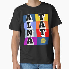 Atlanta - Typography Pattern Classic T-Shirt