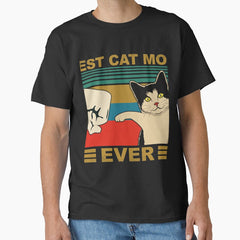 Cat Cat Mom Vintage Faust Classic T-Shirt