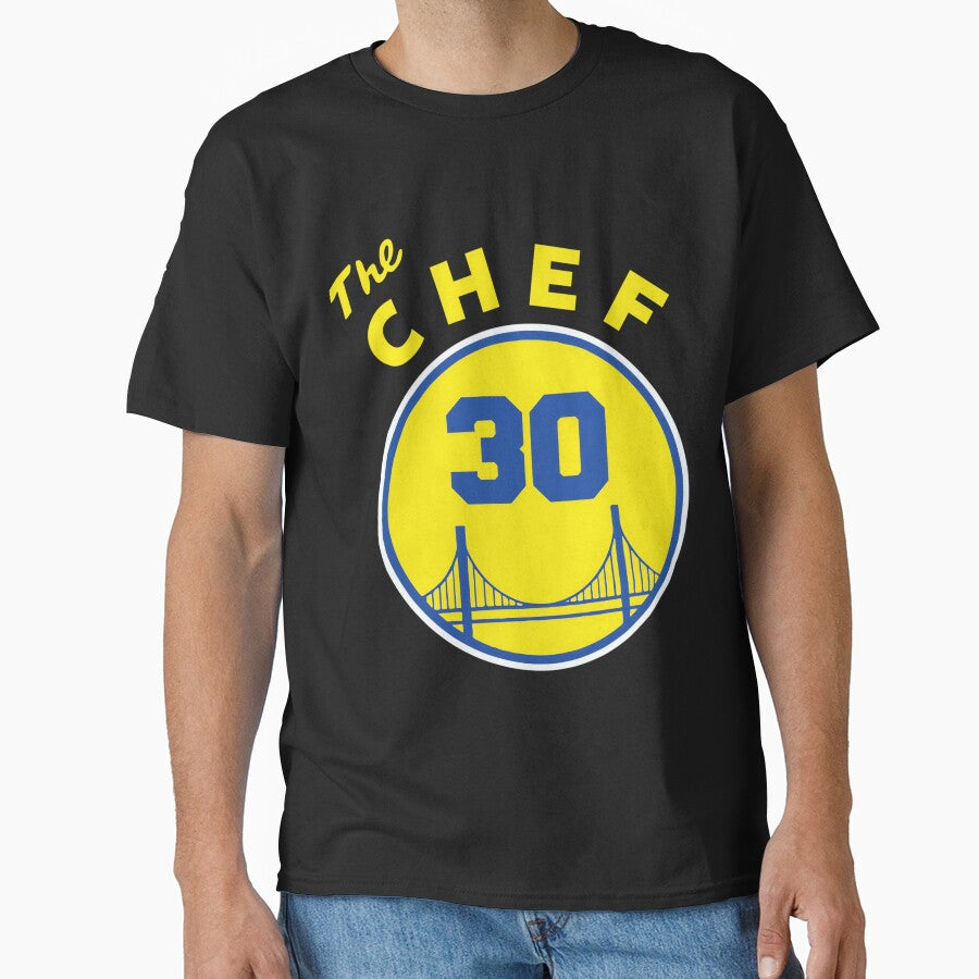 Chef Curry 30 The City Golden State California Classic T-Shirt