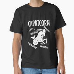 Characteristics of the sign of capricorn Classic T-Shirt