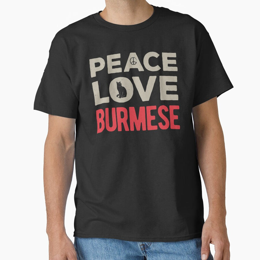Funny Burmese Cat Classic T-Shirt