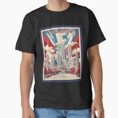 Atlanta USA Vintage Poster Tourism Classic T-Shirt