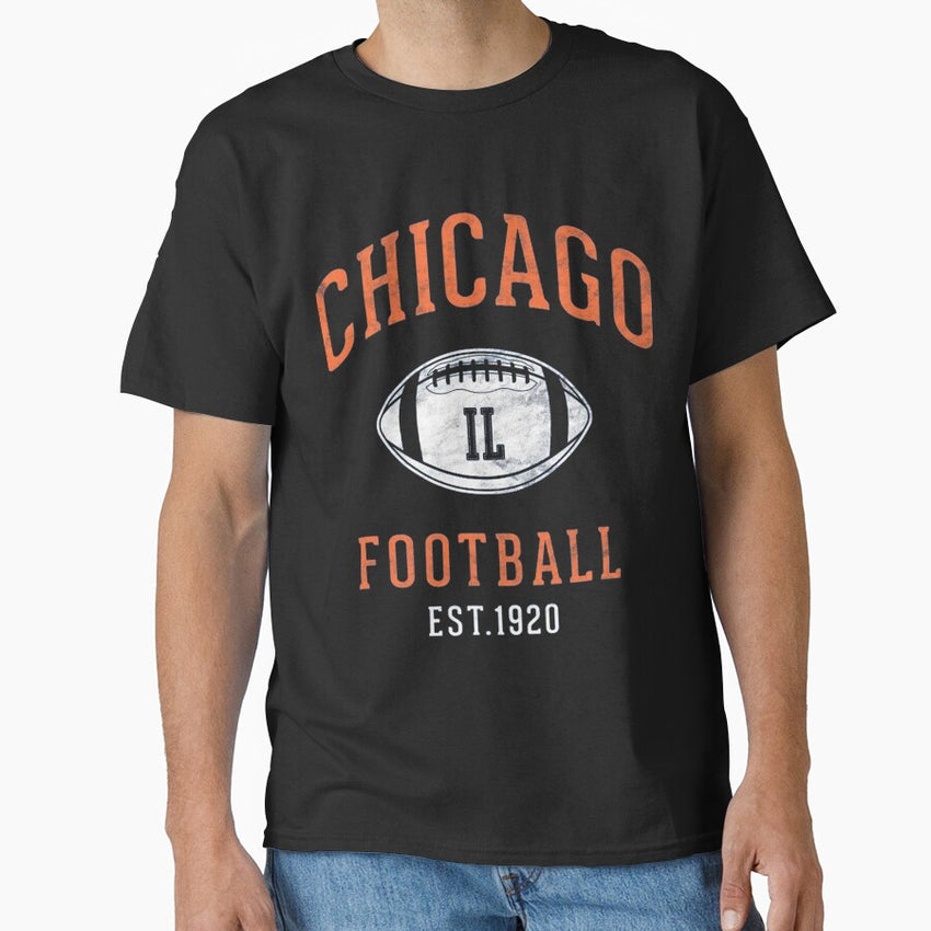 Art Chicago Bears Classic T Shirt