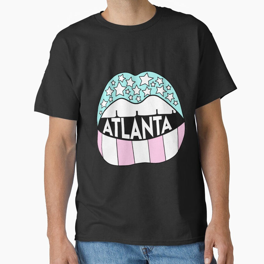 Atlanta Lips Classic T Shirt