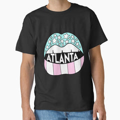 Atlanta Lips Classic T Shirt